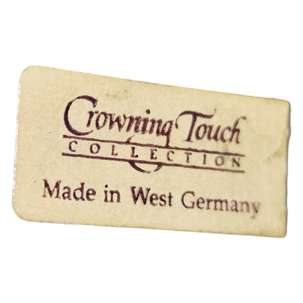 Crowning Touch Small Pitcher Jug Pot 493-10 Handle Tag West Germany - Picture 10 of 13